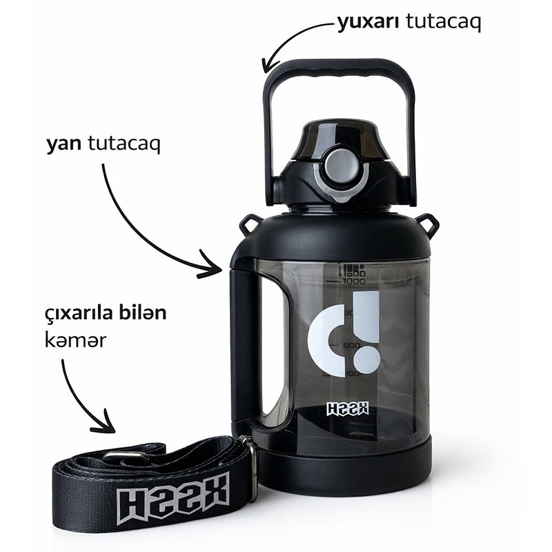 Tutacaqlı iri hecimli su qabı